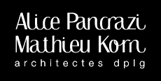 Architecte Paris : Alice Pancrazi et Mathieu Korn
