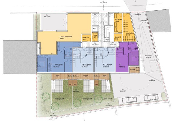 Logements locatif Rouen 2013 - plan -2